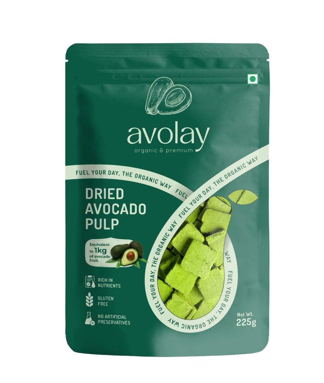 Avolay D2C 50g Avocado Pulp