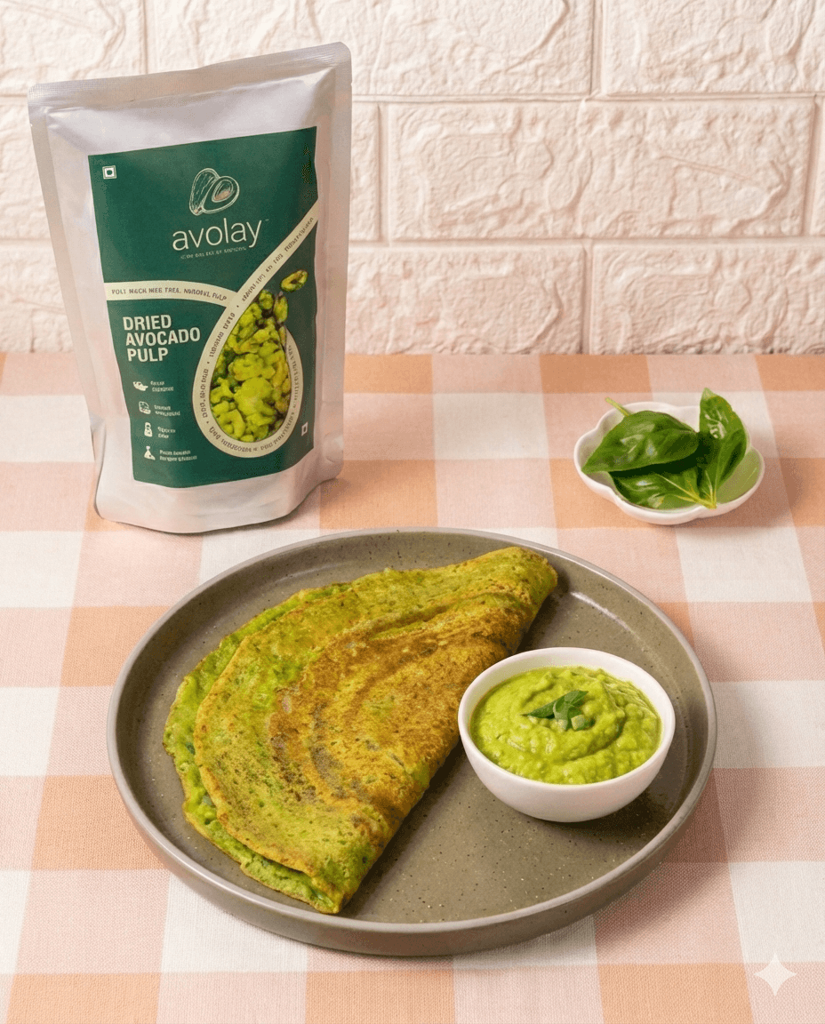 Creamy Avocado Dosa