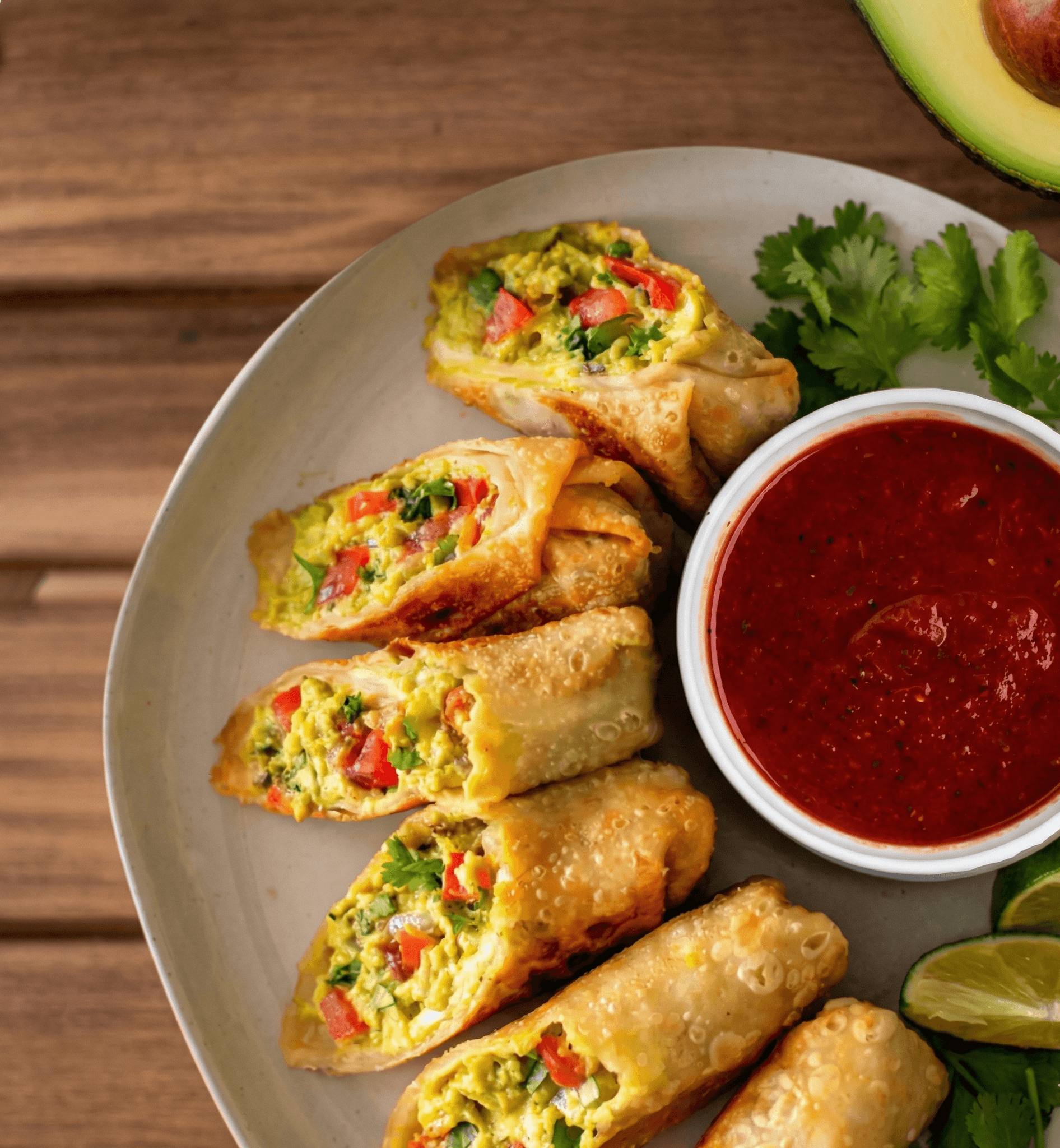 Fresh Avolay Spring Rolls